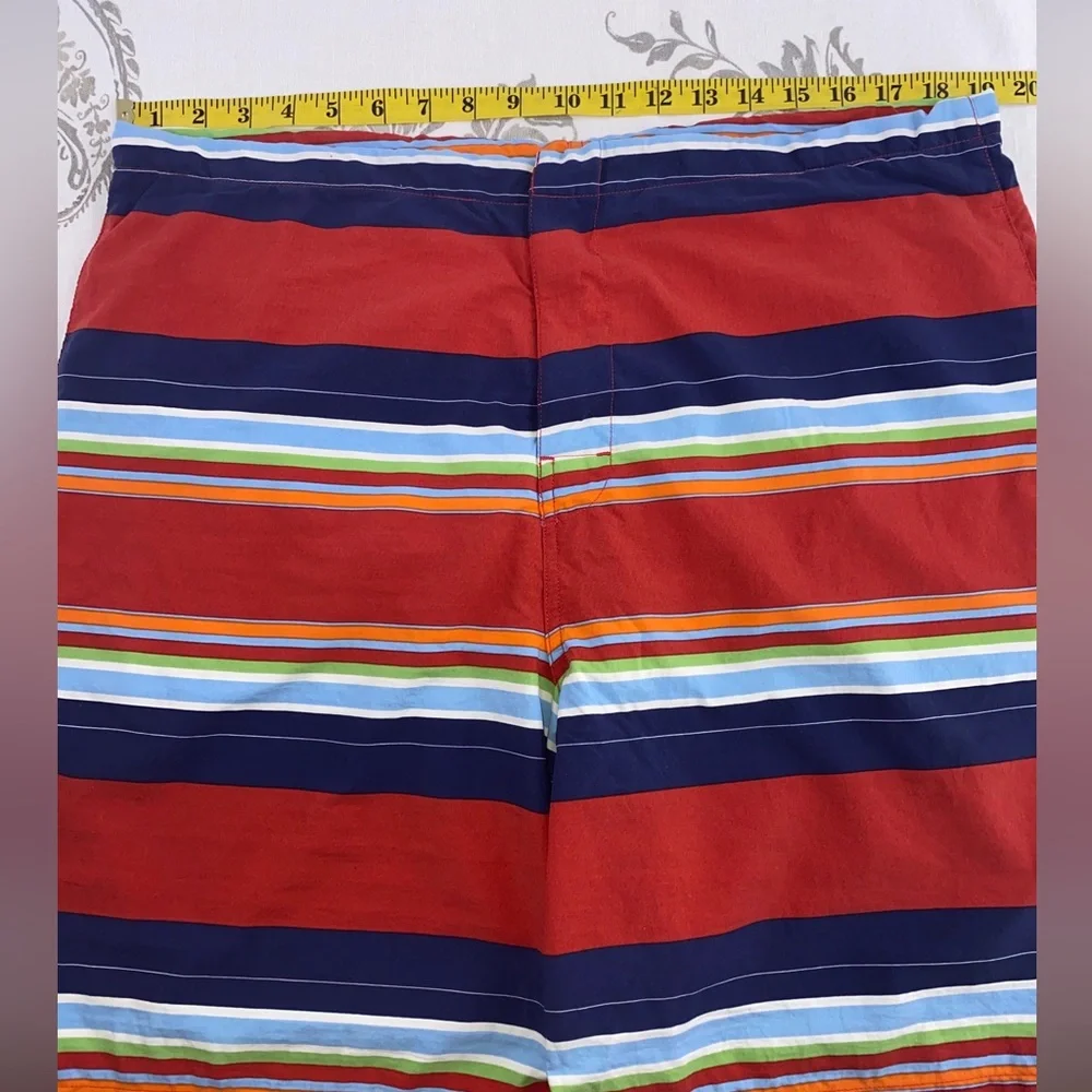 Polo Sport Ralph Lauren Striped Board‎ Shorts Large VTG 90s Preppy